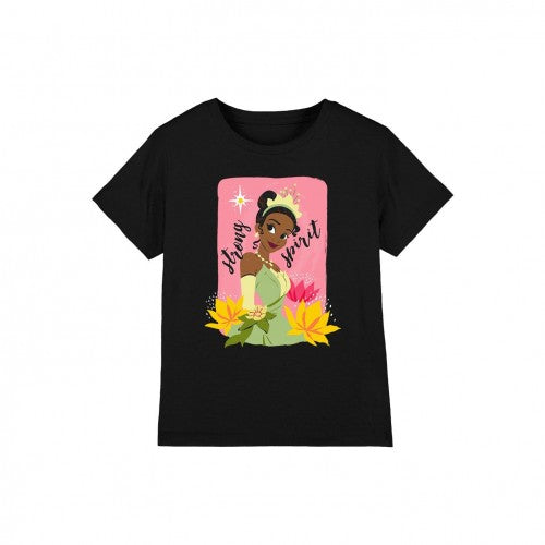 Front - The Princess and the Frog Childrens/Kids Strong Spirit Tiana T-Shirt