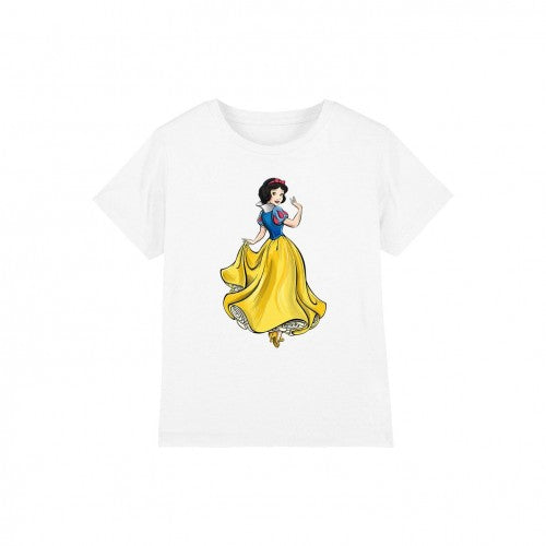 Front - Snow White And The Seven Dwarfs Childrens/Kids Fairest Princess Of Them All T-Shirt