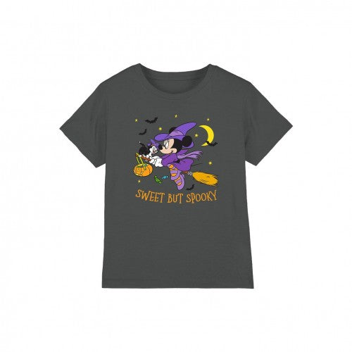 Front - Disney Childrens/Kids Spooky Witch Minnie Mouse T-Shirt