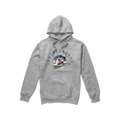 Front - Disney Mens Switzerland Mickey Mouse Hoodie