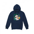 Front - Disney Mens Mickey Mouse Wreath Christmas Hoodie