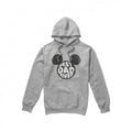 Front - Disney Mens Best Dad Ever Mickey Mouse Hoodie