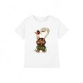 Front - Moana Childrens/Kids Maui Moana Stacked T-Shirt