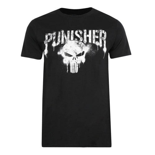 Front - The Punisher Mens Text T-Shirt