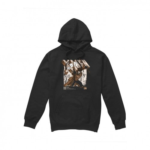 Front - Marvel Mens X-Men Gambit Infographic Hoodie