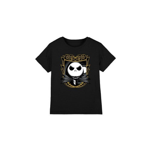Front - The Nightmare Before Christmas Childrens/Kids Jack Skellington Shaded T-Shirt