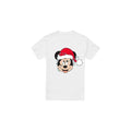 Front - Disney Mens Mickey Mouse Christmas Lights Wrap T-Shirt