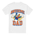 Front - Disney Mens Awesome Dad Donald Duck T-Shirt