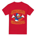 Front - Disney Mens Awesome Grandpa Donald Duck T-Shirt