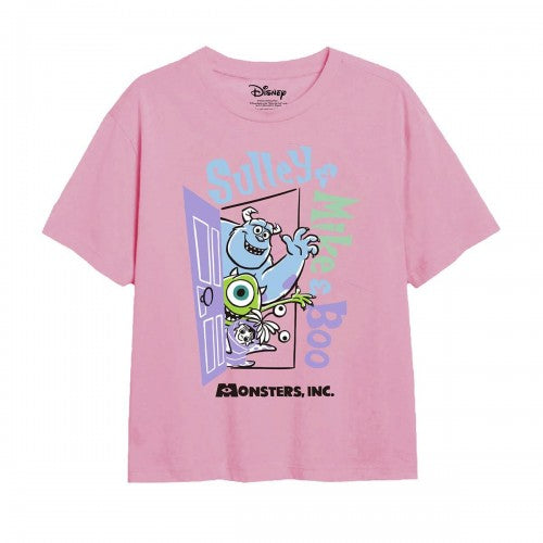 Front - Monsters Inc Childrens/Kids Icons T-Shirt