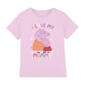 Front - Peppa Pig Childrens/Kids I Love My Mummy T-Shirt