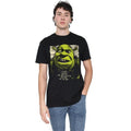 Front - Shrek Mens Ogre Mugshot T-Shirt