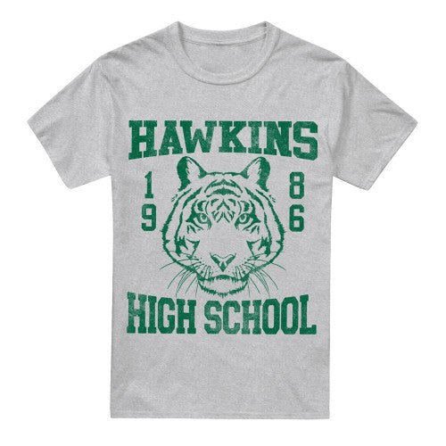 Front - Stranger Things Mens Hawkins High School 1986 T-Shirt