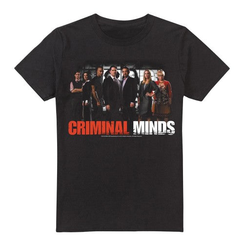 Front - Criminal Minds Mens The Brain Trust T-Shirt