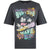 Front - Disney Womens/Ladies Mickey Mouse Wave Oversized T-Shirt