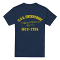 Front - Star Trek Mens Enterprise Athletic T-Shirt