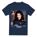 Front - Star Trek Mens Deanna Troi T-Shirt