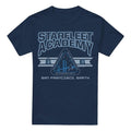 Front - Star Trek Mens Starfleet Academy Earth T-Shirt