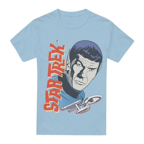 Front - Star Trek Mens Spock Vintage T-Shirt