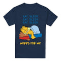 Front - Garfield Mens Works For Me T-Shirt