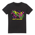Front - MTV Mens Animal Print Logo T-Shirt