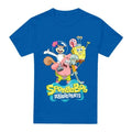 Front - SpongeBob SquarePants Mens Group Shot T-Shirt
