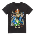 Front - Avatar: The Last Airbender Mens Team Avatar Elements T-Shirt