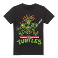 Front - Teenage Mutant Ninja Turtles Mens Manga Turtles T-Shirt