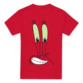 Front - SpongeBob SquarePants Mens Smile Mr Krabs Face T-Shirt