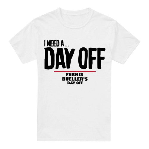 Front - Ferris Bueller´s Day Off Mens Ferris Bueller Needs A Day Off T-Shirt