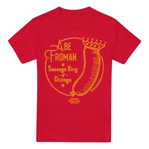 Front - Ferris Bueller´s Day Off Mens Abe Froman T-Shirt