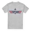 Front - Top Gun Mens Logo T-Shirt