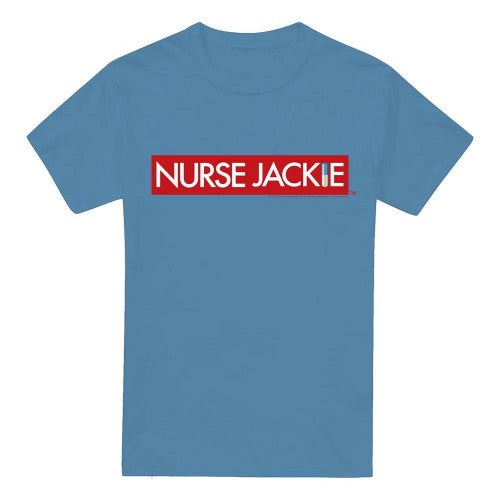 Front - Nurse Jackie Mens Logo T-Shirt