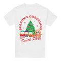 Front - South Park Mens Group Christmas T-Shirt