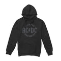 Front - AC/DC Mens Tour Emblem Hoodie