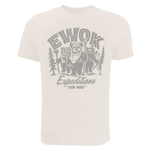 Front - Star Wars Mens Expedition Ewok T-Shirt