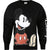 Front - Disney Womens/Ladies Mickey Mouse Sitting Sweatshirt