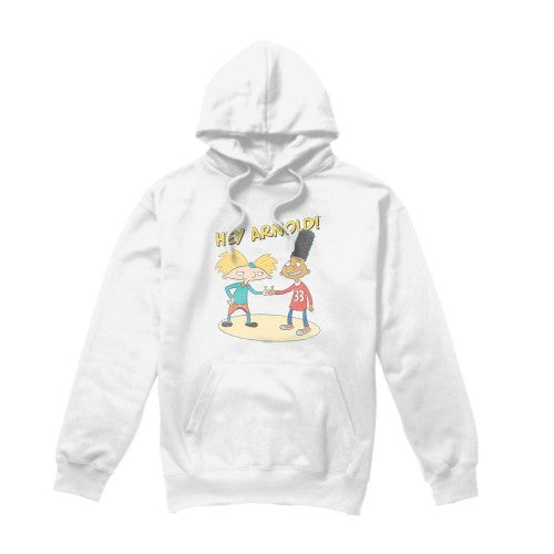 Front - Hey Arnold! Mens Arnold & Gerald Hoodie