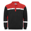 Front - Projob Mens Progression Hi-Vis Polo Sweatshirt