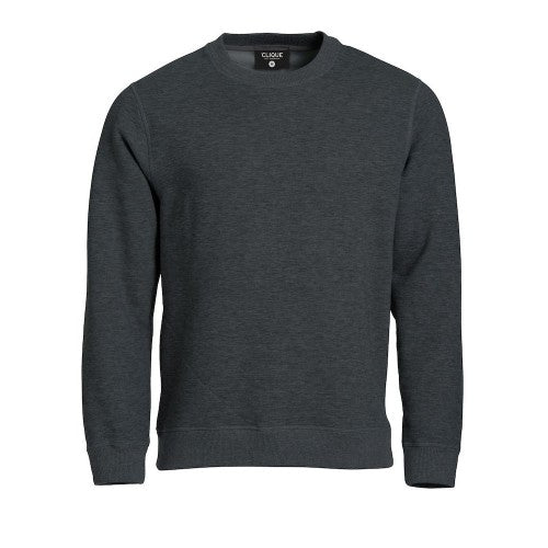 Front - Clique Unisex Adult Classic Melange Round Neck Sweatshirt