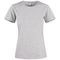 Front - Clique Womens/Ladies Premium Melange T-Shirt