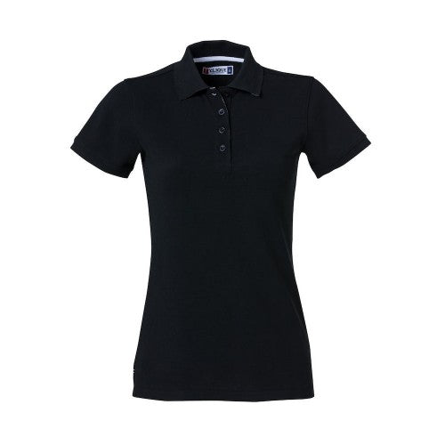 Front - Clique Womens/Ladies Heavy Premium Polo Shirt