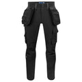 Front - Projob Mens Stretch Cargo Trousers