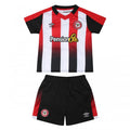 Front - Umbro Childrens/Kids 23/25 Brentford FC Home Kit