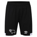 Front - Umbro Childrens/Kids 23/24 Derby County FC Home Shorts