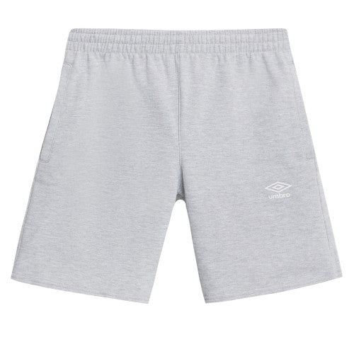 Front - Umbro Mens Fleece Logo Casual Shorts