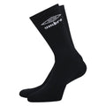 Front - Umbro Mens Logo Crew Socks (Pack of 3)