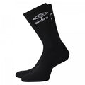 Front - Umbro Mens Crew Socks (Pack of 3)