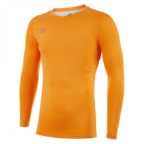Front - Umbro Mens Elite V Neck Base Layer Top