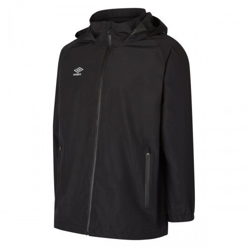 Front - Umbro Childrens/Kids Club Essential Waterproof Jacket